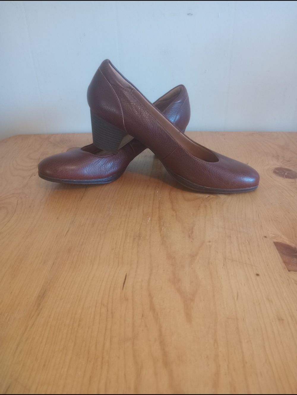 Montana Leather Artisan Crafted Pumps Size 11